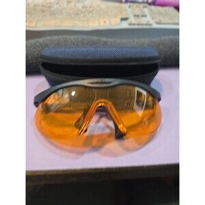 Honeywell Uvex Ademco Skyper Blue Light Blocking Sct-orange Lens With Case